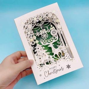 Display Christmas Cards | Green Deer