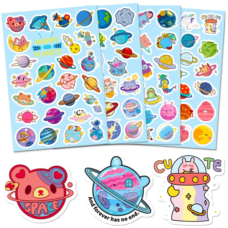 Flat Sticker | Aerospace Planet