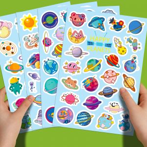 Flat Sticker | Aerospace Planet