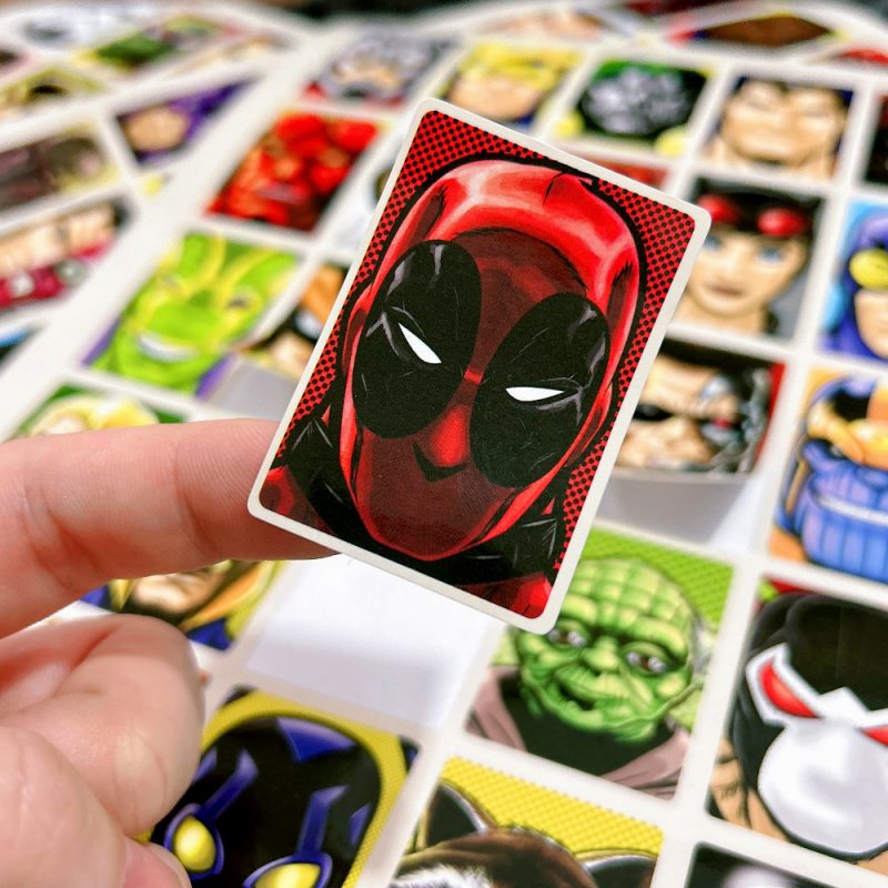 Flat Sticker | DC Heroes Characters