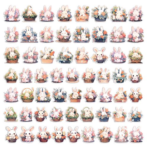 Flat Sticker | Rabbit