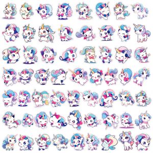 Flat Sticker | Rainbow Horse