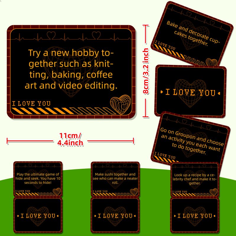 Couple Game Card | I Love You