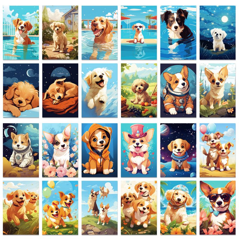 Decorative Card | Cartoon Dog