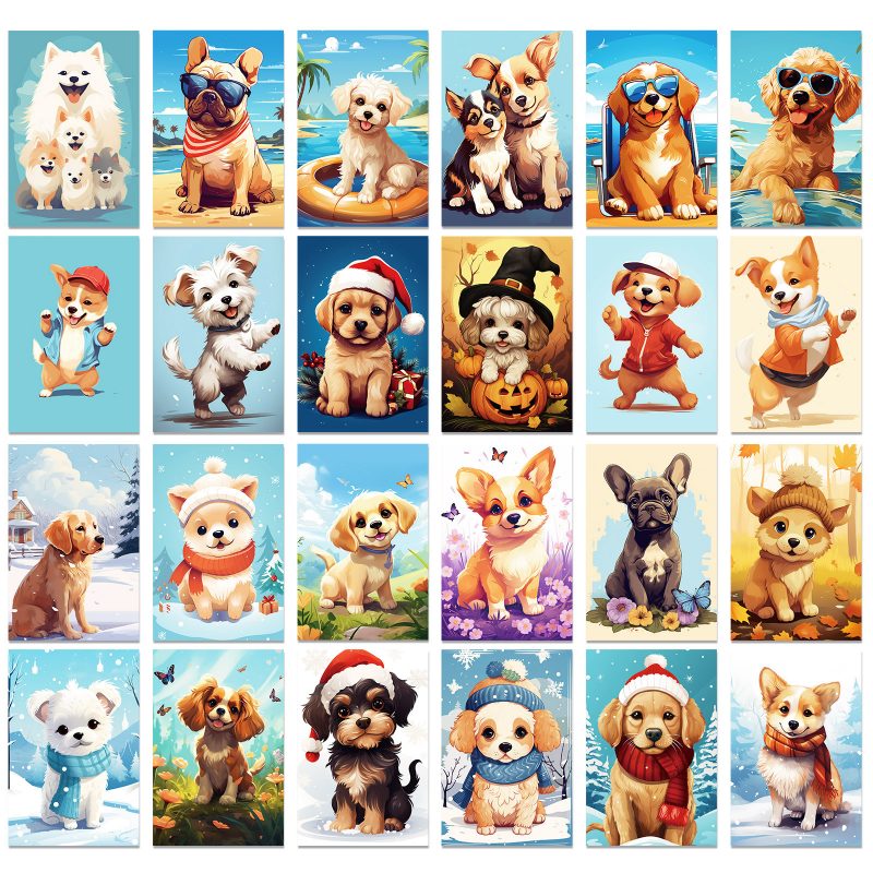 Decorative Card | Cartoon Dog