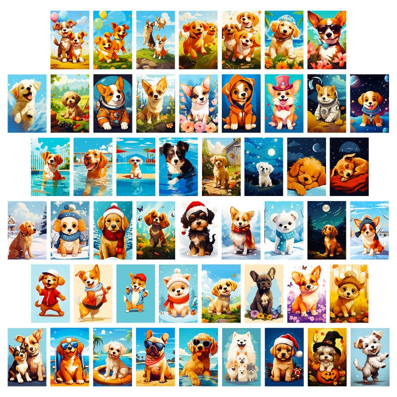 Decorative Card | Cartoon Dog
