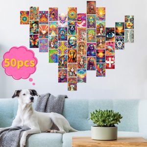 Decorative Card | Colorful Hippies