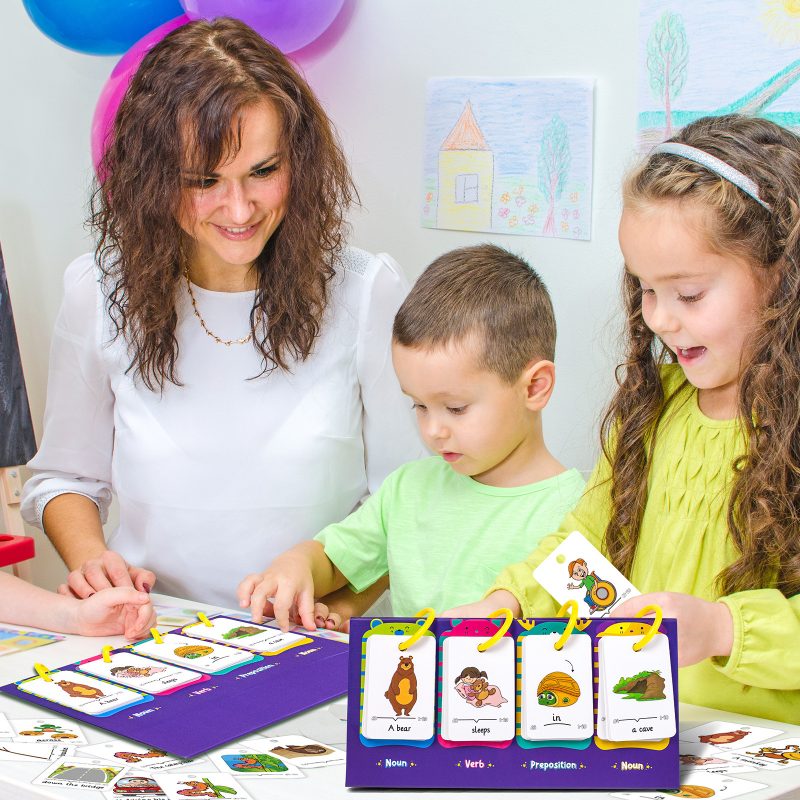Desktop Education Card | Word Group Sentence