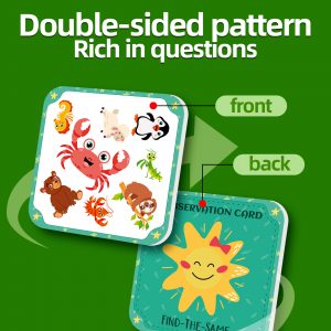 Education Card | Cognitive Identical Animal