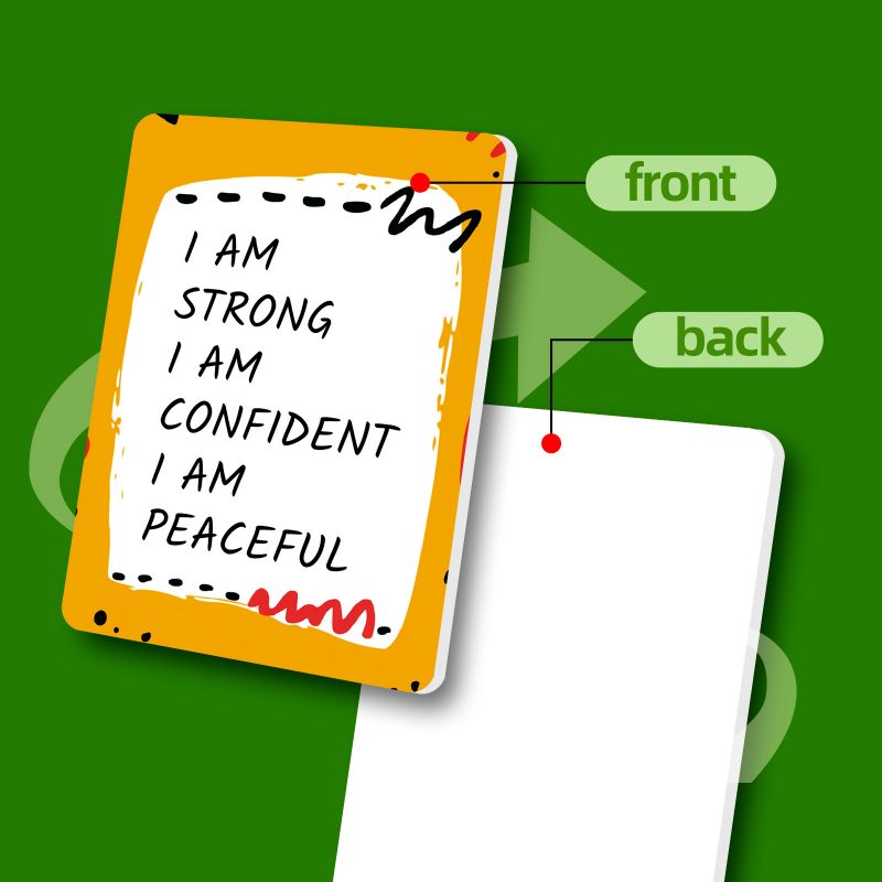 Emotional Text Card | Brave Upward