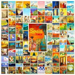 Flat Sticker | Landscape Poster