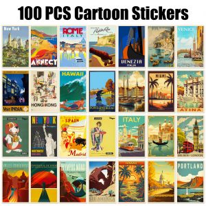 Flat Sticker | Landscape Poster