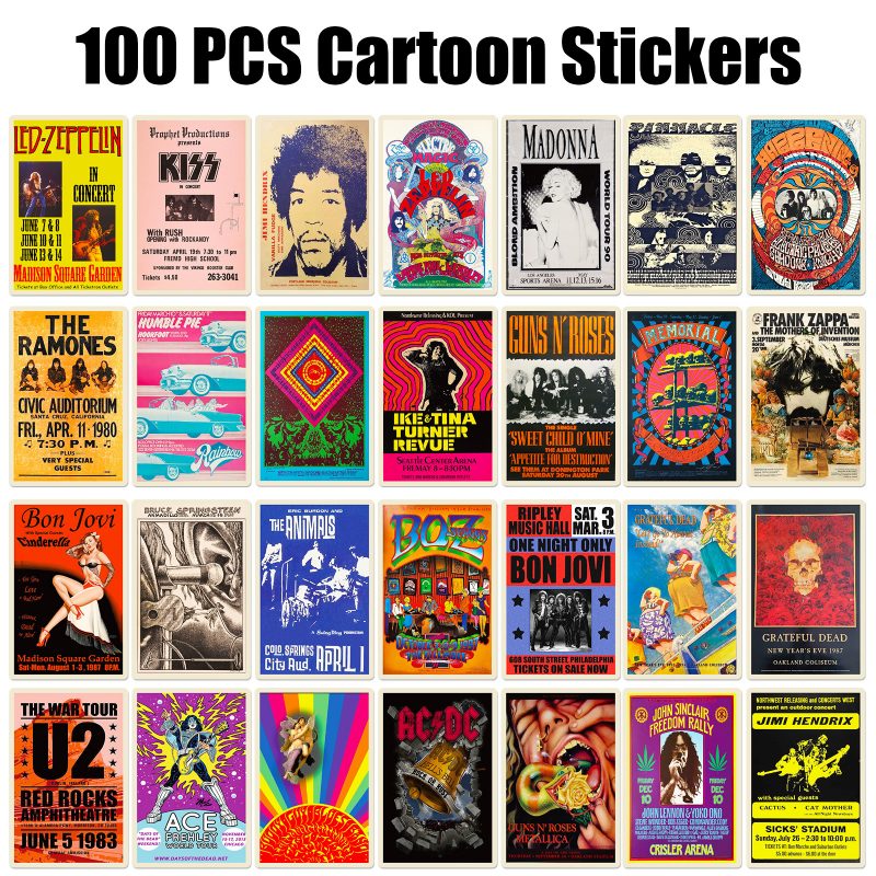 Flat Sticker | Rock Music
