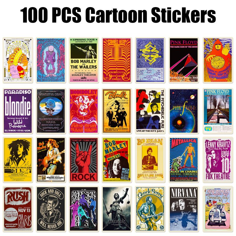 Flat Sticker | Rock Music