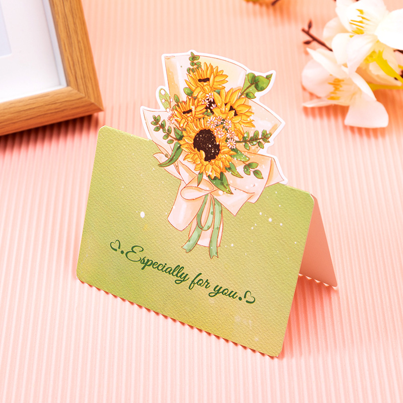 Flower Bouquet Card | Sunflowers - Especially For You